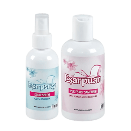 Silk Scarf Shampoo and Spray Set